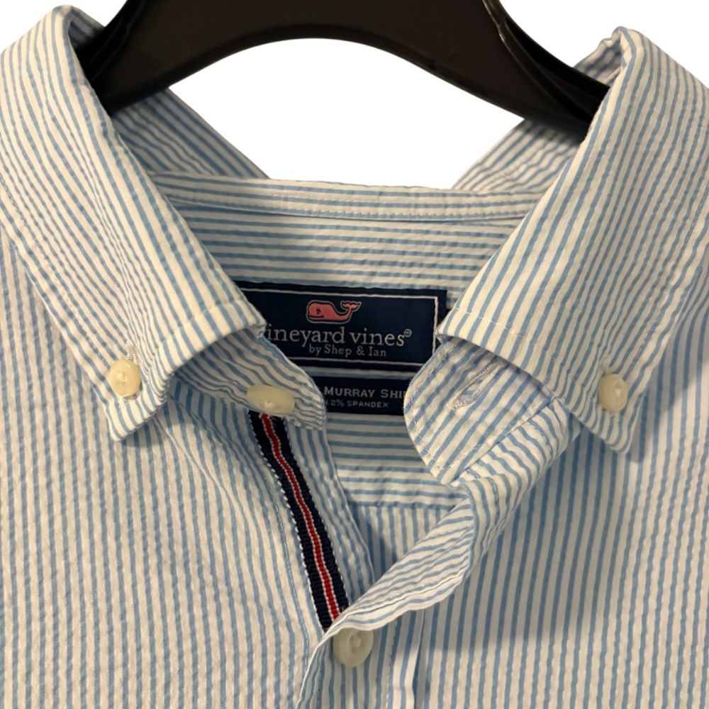 Vineyard Vines Murray Shirt Men’s XL Classic Fit Blue Preppy Event Dress Day